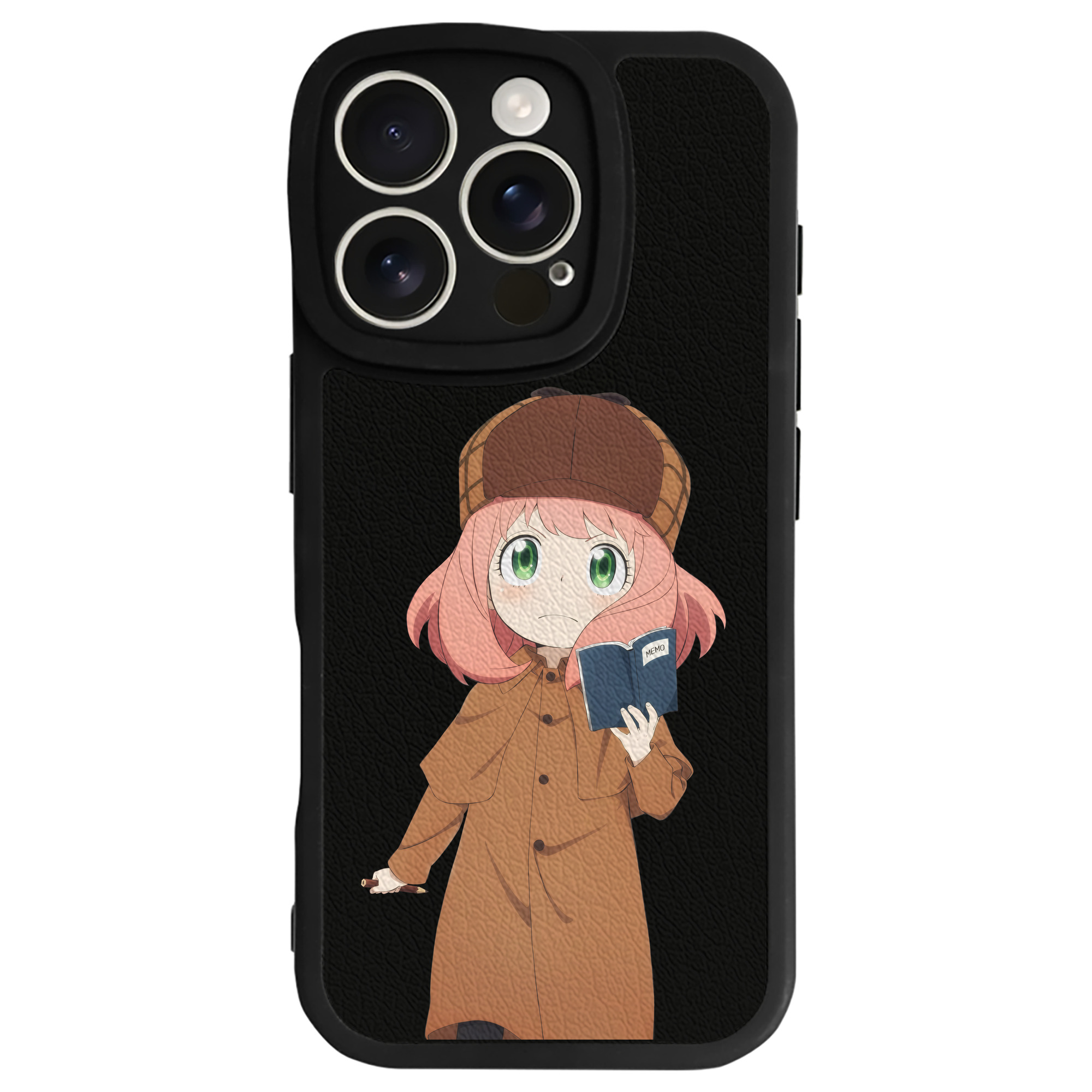 （画像用） SPY×FAMILY间谍家家酒 【iPhone 16シリーズ対応】シリコンスマホケース（レザー調） 材質：シリコン